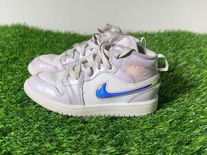 Air Jordan 1 Mid SE Toddler Barely Grape Atomic Pink